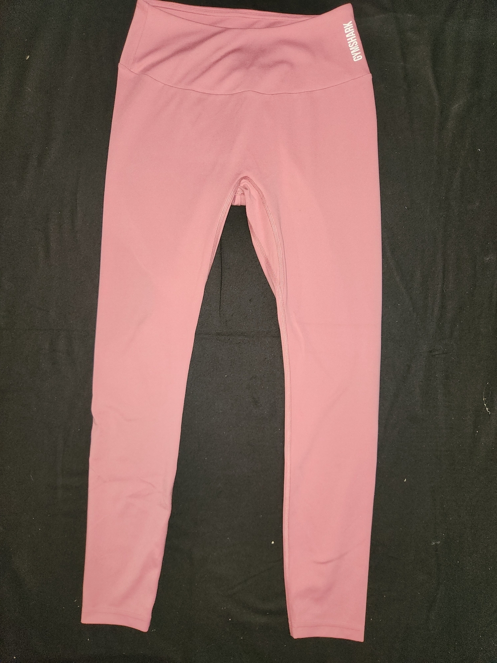 Gymshark Kids High-Rise Leggings in Rose Pink